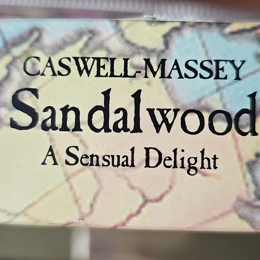 New Vintage Caswell-Massey Sandalwood 3 Piece Soap Boxed Set 3.25 Oz Each